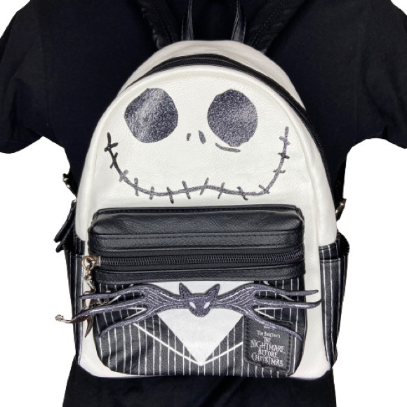 SOLD Loungefly Nightmare Before Christmas Jack Skellington Mini Backpack SOLD - Picture 2 of 15
